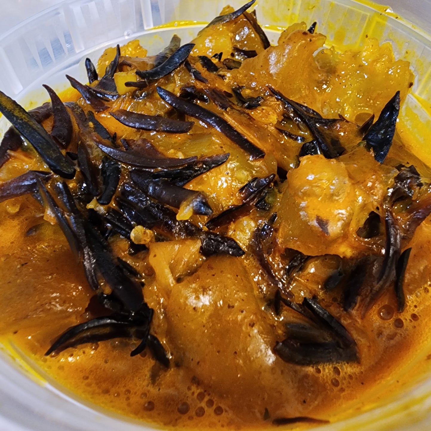 Nkwobi, Half pan
