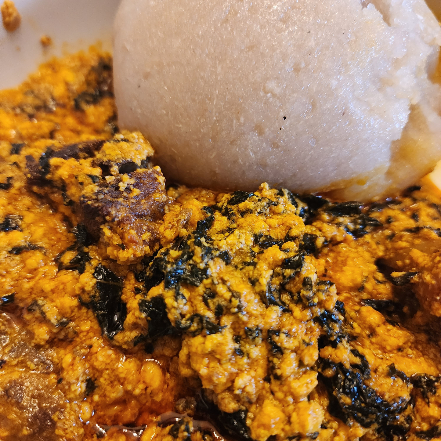 Authentic Egusi Soup, Half Pan
