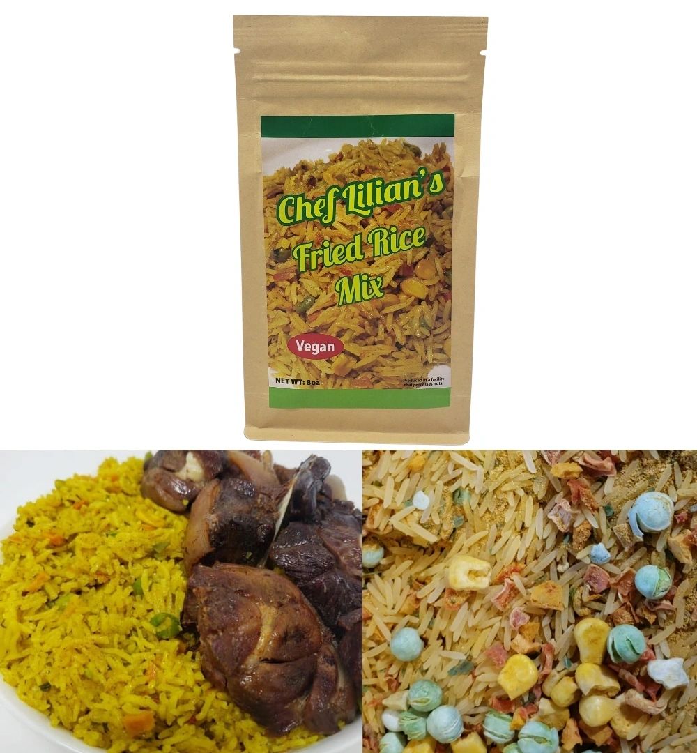 Chef Lilian's Vegetable Fried Rice Mix, Vegan-GF
