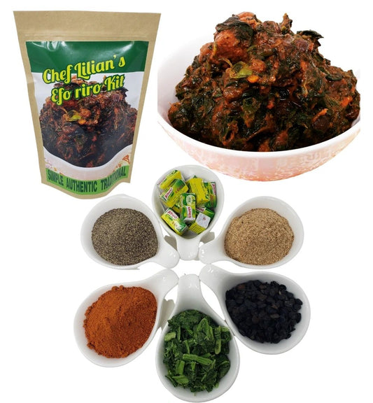 Chef Lilian's Efo riro kit With Iru