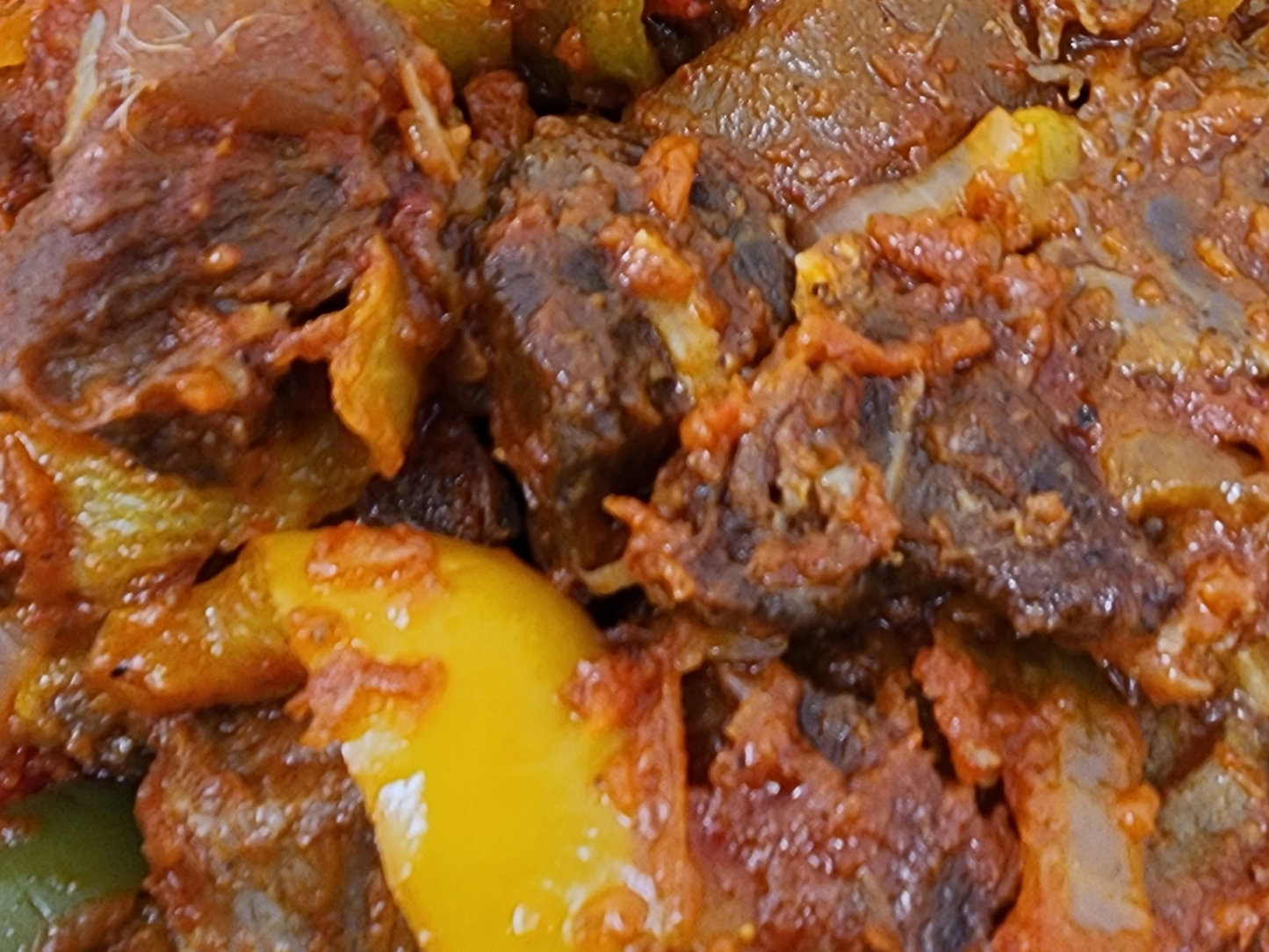 Spicy Goat Meat, Half Pan