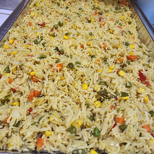 Nigerian Fried Rice, Half Pan