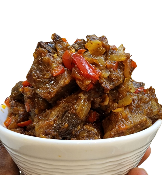 Asun-Spicy Goat Meat, half pan